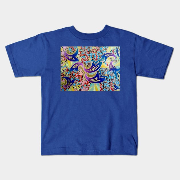 Flashes Kids T-Shirt by Lynda R Stevens's Designs